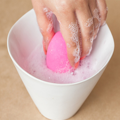 how to clean makeup sponges