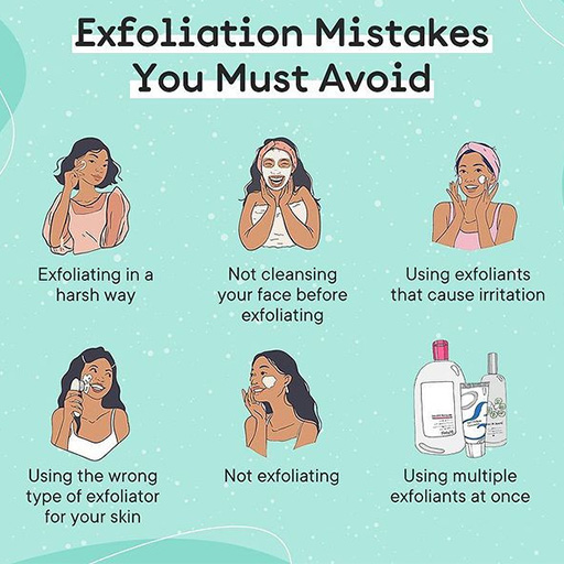 Don'ts of exfoliation