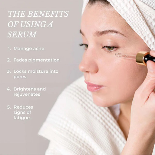 benefits of using a face serum for skin