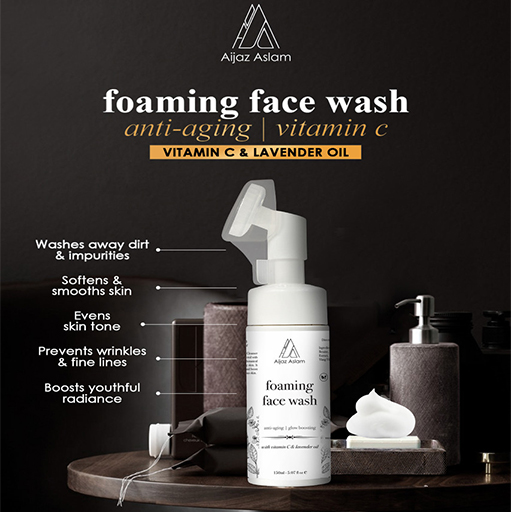 Foaming face wash used by k-pop beauty