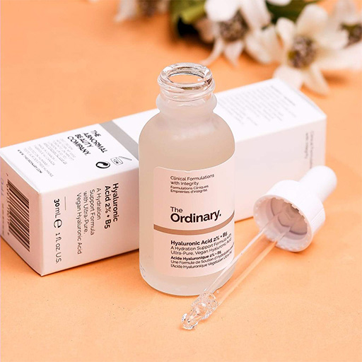 The Ordinary hyaluronic acid for dry skin
