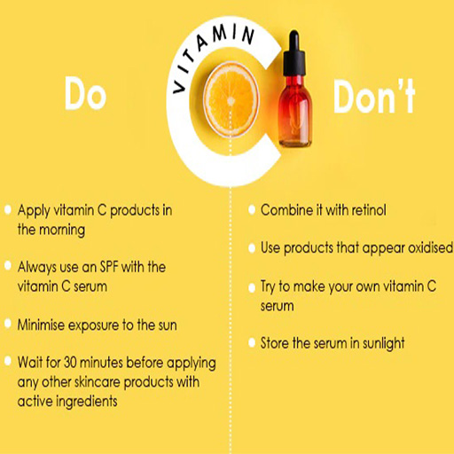 Do's and Don'ts of vitamin C skincare
