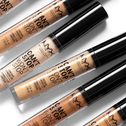Nyx can't stop best drugstore beauty makeup concealer 