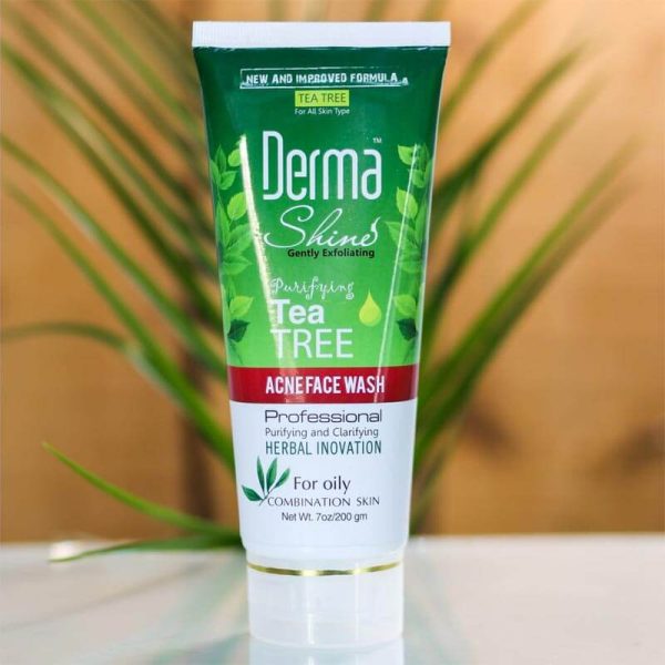 Derma Shine Tea Tree Acne Face Wash Purifying