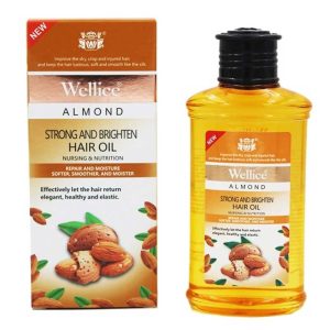 Wellice Almond Strong Brighten Hair Oil