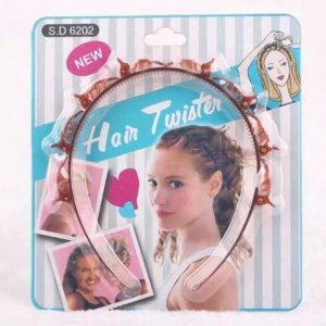 Hair Twister Hair band With 8 Small Clips