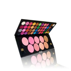 Buy Online Glamorous Face 24+24+9 Matte, Valvet Eye Shade & Blushon Kit