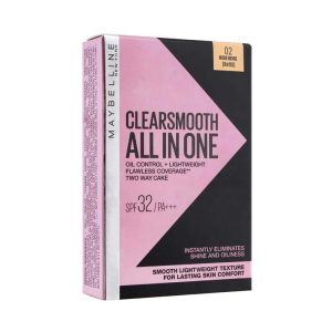 Buy Maybelline Clearsmooth All In One Two Way Cake 02 Nude Beige (Refill)