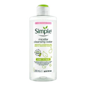 Buy Simple Kind To Skin Micellar Cleansing Water, Alcohol + Paraben Free, 200ml