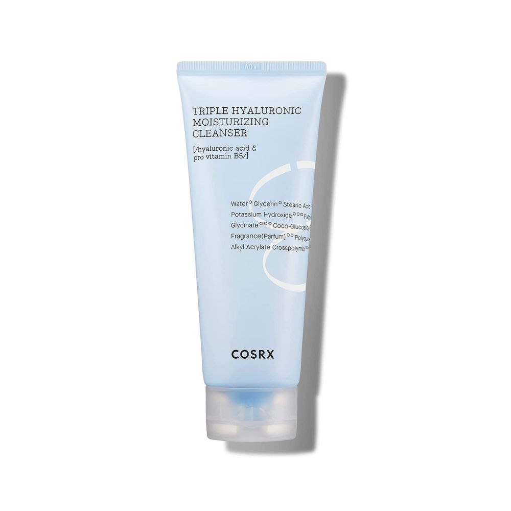 Cosrx Hydrium Triple Hyaluronic Moisturizing Cleanser - 150ml ...