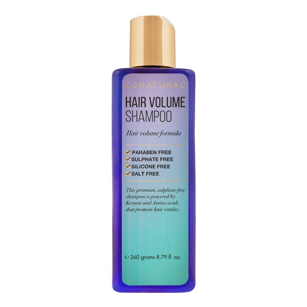 Conatural Hair Volume Paraben And Sulfate Free Shampoo 260ml Eshaisticpk