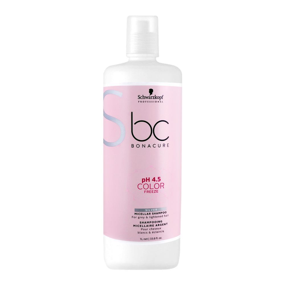 BC Color Freeze PH 4.5 Silver Micellar Shampoo, 1 Liter -