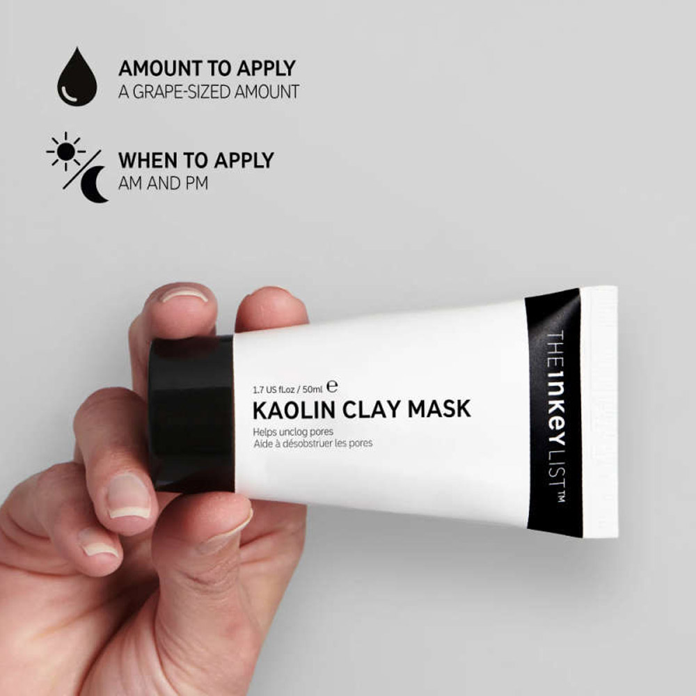 The Inkey List Kaolin Clay Mask Oily Skin - 50ml - Eshaistic.pk
