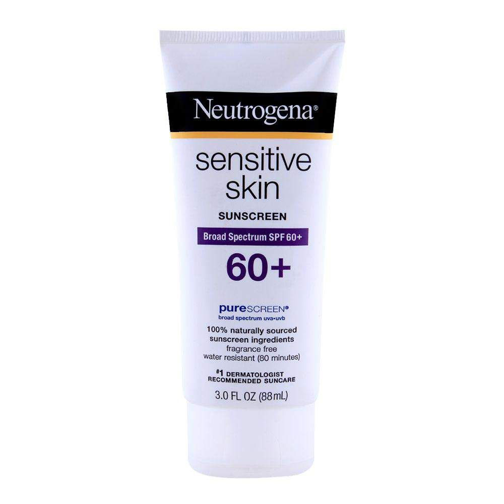 Neutrogena Sensitive Skin Sunscreen, SPF 60+ - 88ml - Eshaistic.pk