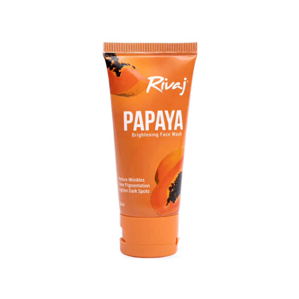 Rivaj Brightening Papaya Extract Face Wash Eshaisticpk